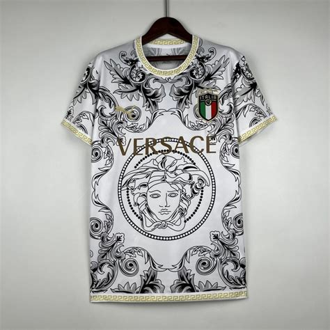 puma versace trikot|Italy 23/24 Versace Edition White Kit – Fan Version .